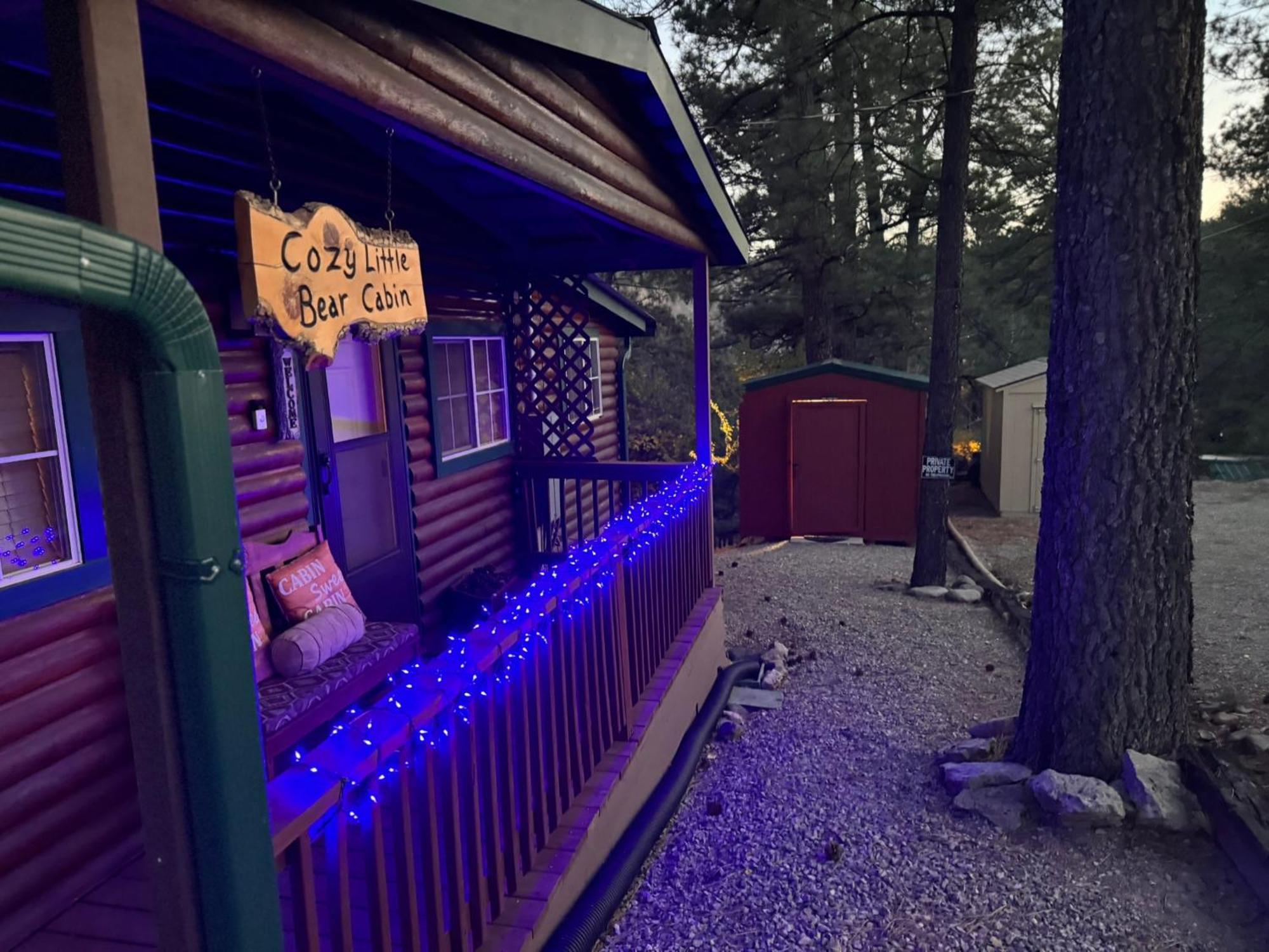Gonzales Cozy Little Bear Cabin Руідозо Екстер'єр фото